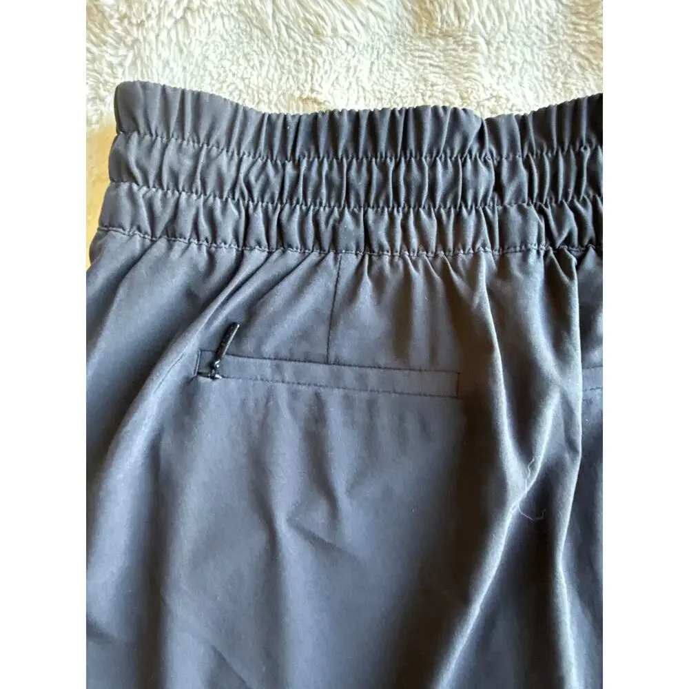 Athleta Baja Skort Skirt in Black Size 2 Activewear Tennis Travel *EUC